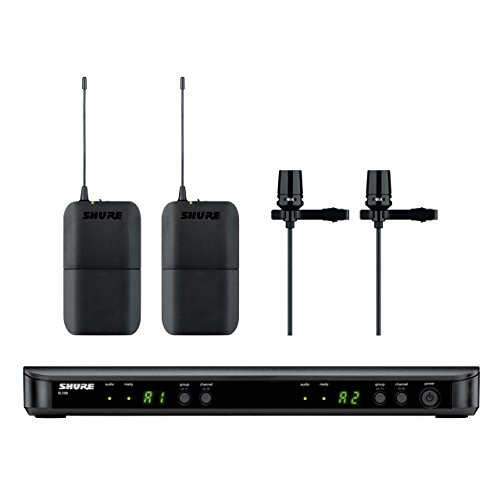 Shure の BLX デュアルチャンネルボディパック型ワイ…
