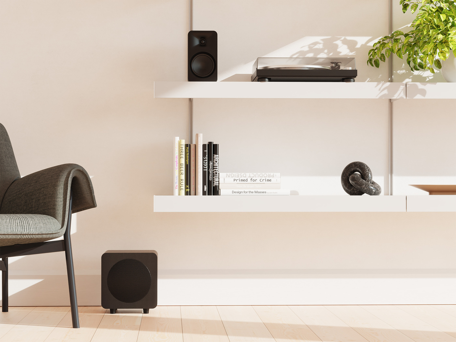 クリーンで歪みの少ない再生 密閉型エンクロージャーを採用し、…